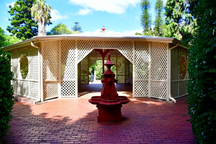 Fountain and the Summer House