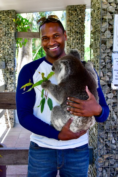 Holding the Koala Like a Baby