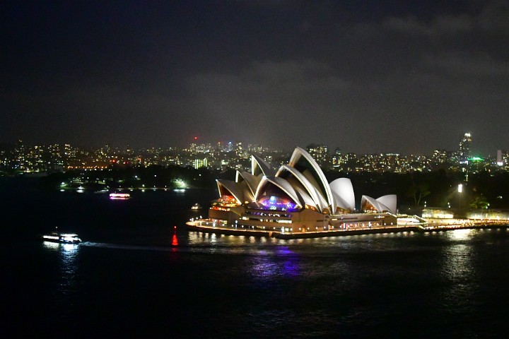 Lit Ships and Opera House